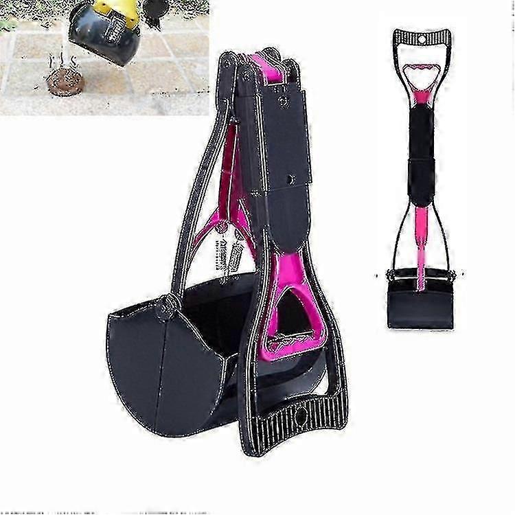 قفص الطيور الحمامات الطيور مقبض طويل الأليفة المرحاض منتقي مرحاض قابل للطي وردي