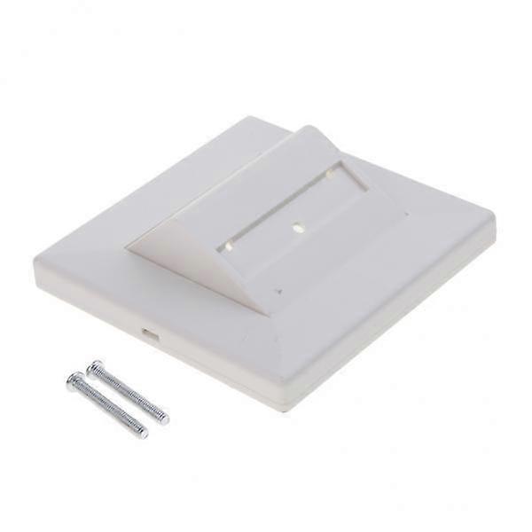 2X Plastic SC/LC Fiber Optic Patch Cord Adapter 1 Sockets Wall Plate Panel