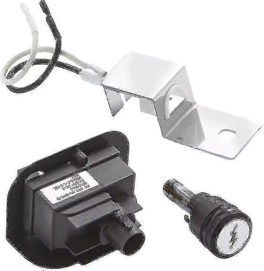Gas Grill Ignition Replacement Kit Compatible with Weber Q1200, Q2200, Model 64868