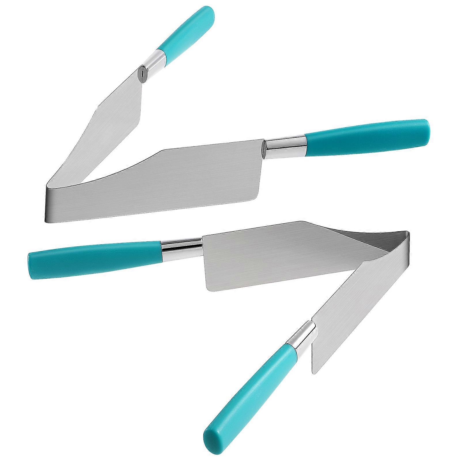 Cake Cutter Server 2Pcs Multi Color with Ergonomic Handling for Cake