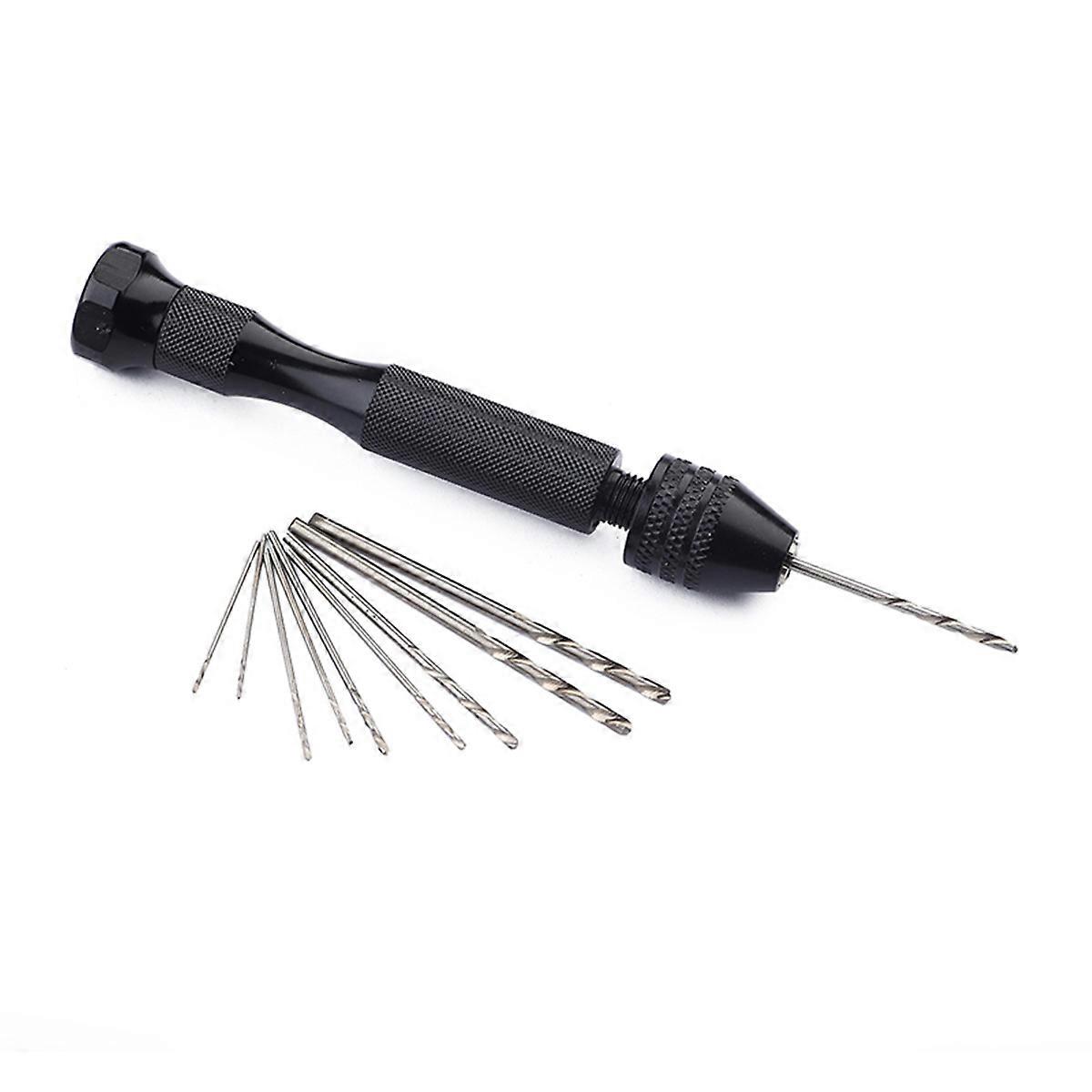 Hand Drill Assembly, Piece Miniature Bit Creative Modelling Tasks