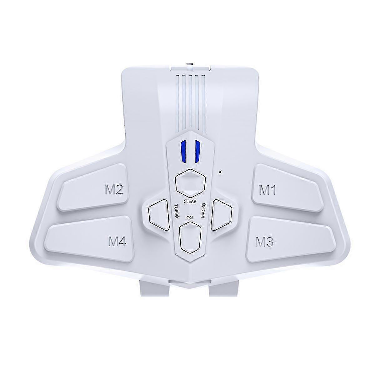 2025 For PS5 DualSense Gamepad PC Bakknapper Hvit