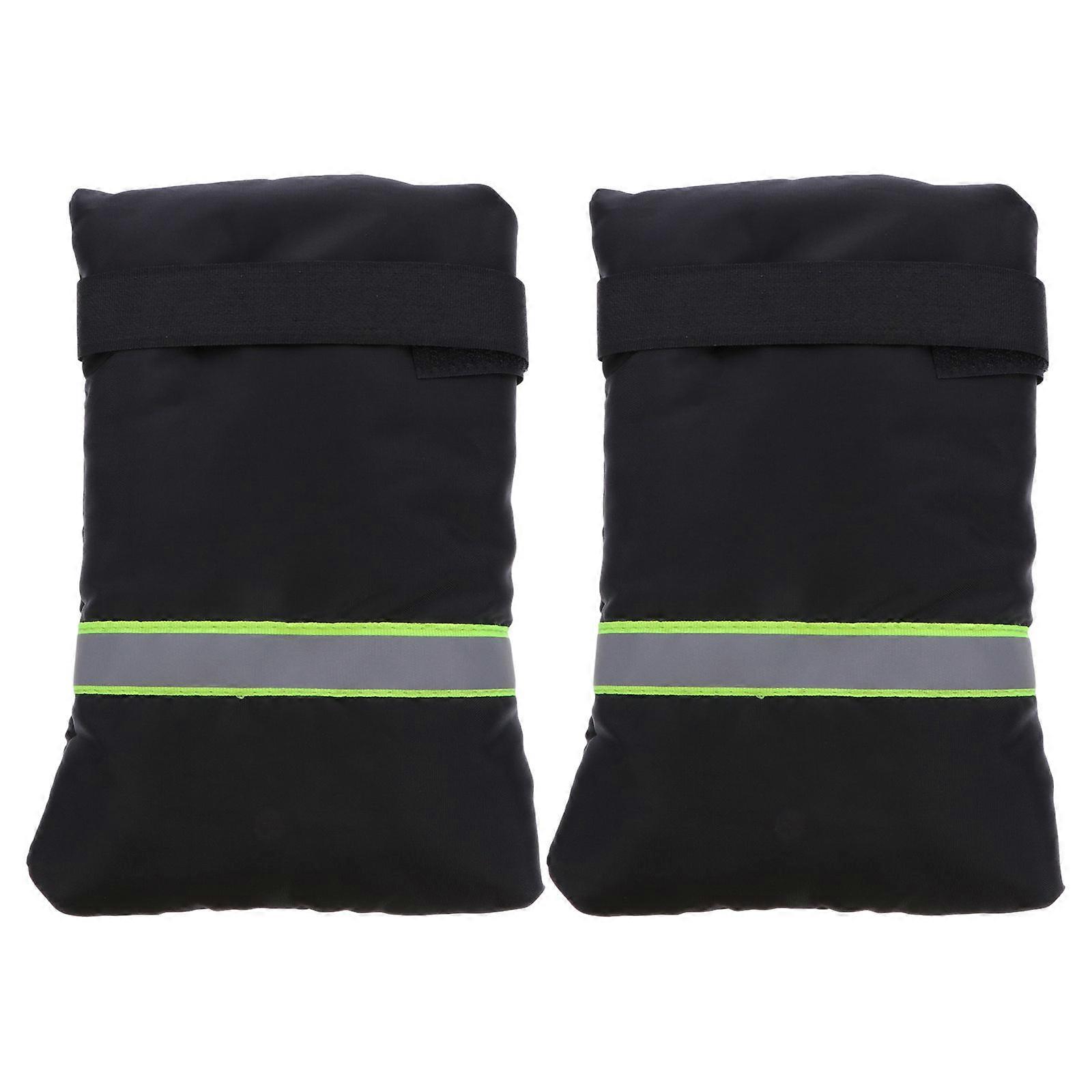 2pcs Outdoor Freeze Faucet Protector Cover Winter Insulated Tap Socks Reflective Durable Frost Protection Garden Taps