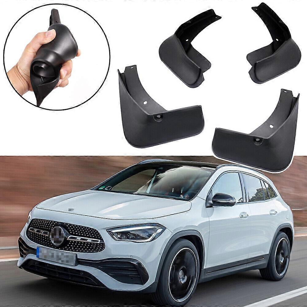 Compatible 4Pca Car Mud Flaps Splash Guard Fender Mudguard for Mercedes GLA-Class 2020-2022