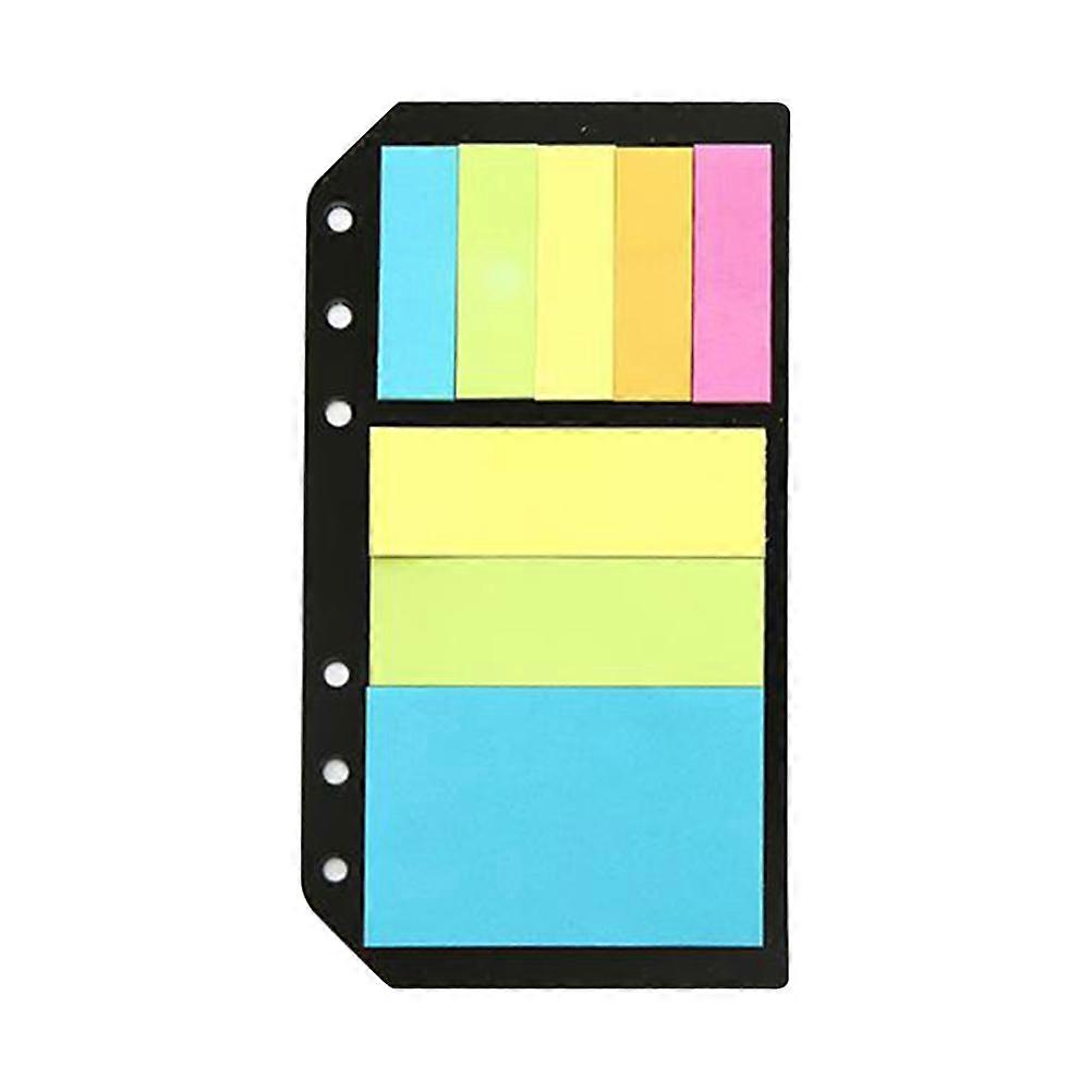 Self-Stick Pads Bookmark Stickers Assorted Color for Marking with Repeat Paste Loose-Leaf Stickers
