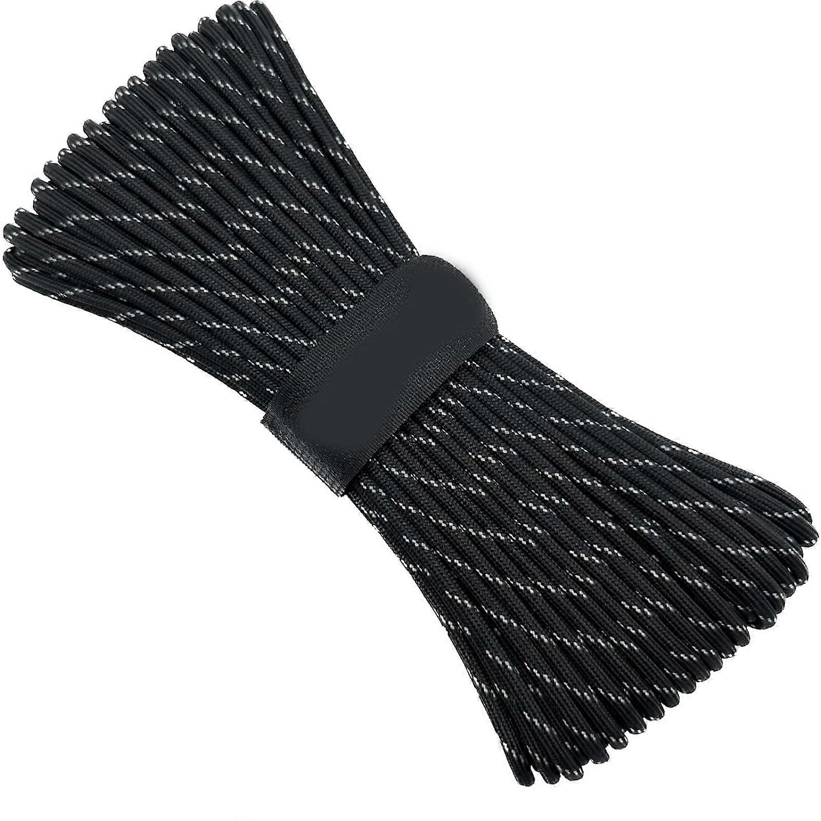 Paracordtent, 29.9 m, 7 strands, nylon parachute rope, outer survival parachute, 4 mm, outdoor parachute cord Ref: 9243