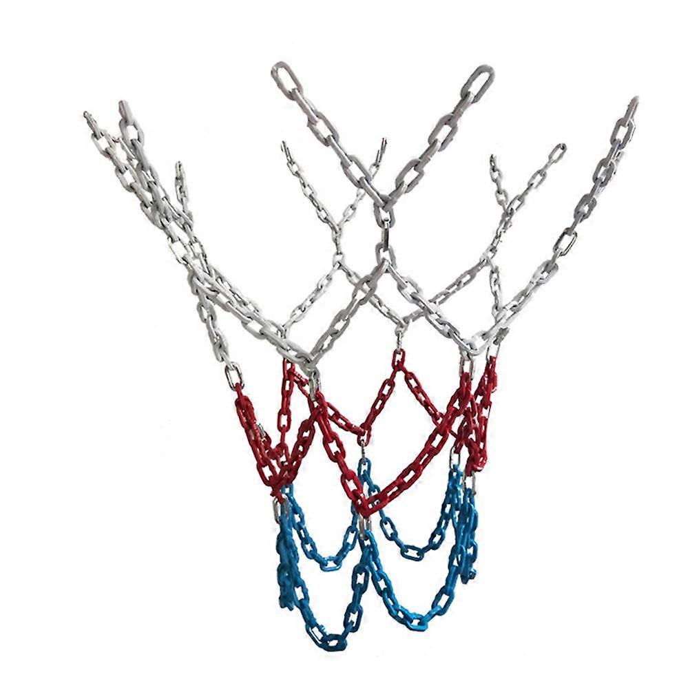 Heavy Duty All Weather Basketball Net – Durable Chain Design for Outdoor Use – Stylish & Practical Accessory for Competitive Play