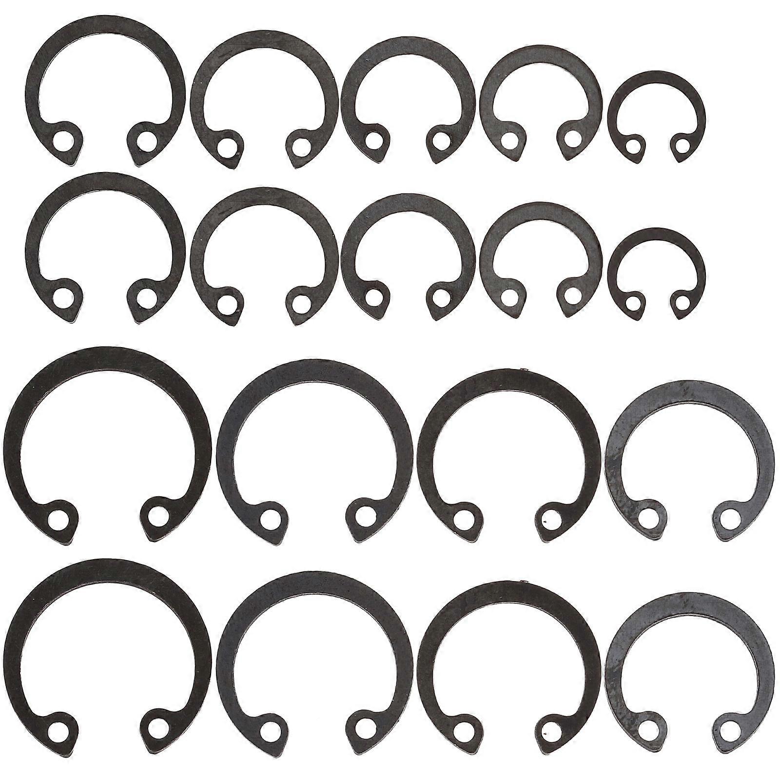 Snap Ring Assortment Retaining Snap Ring Students Reduce Vibration 2.6x2.6cm 100Pcs