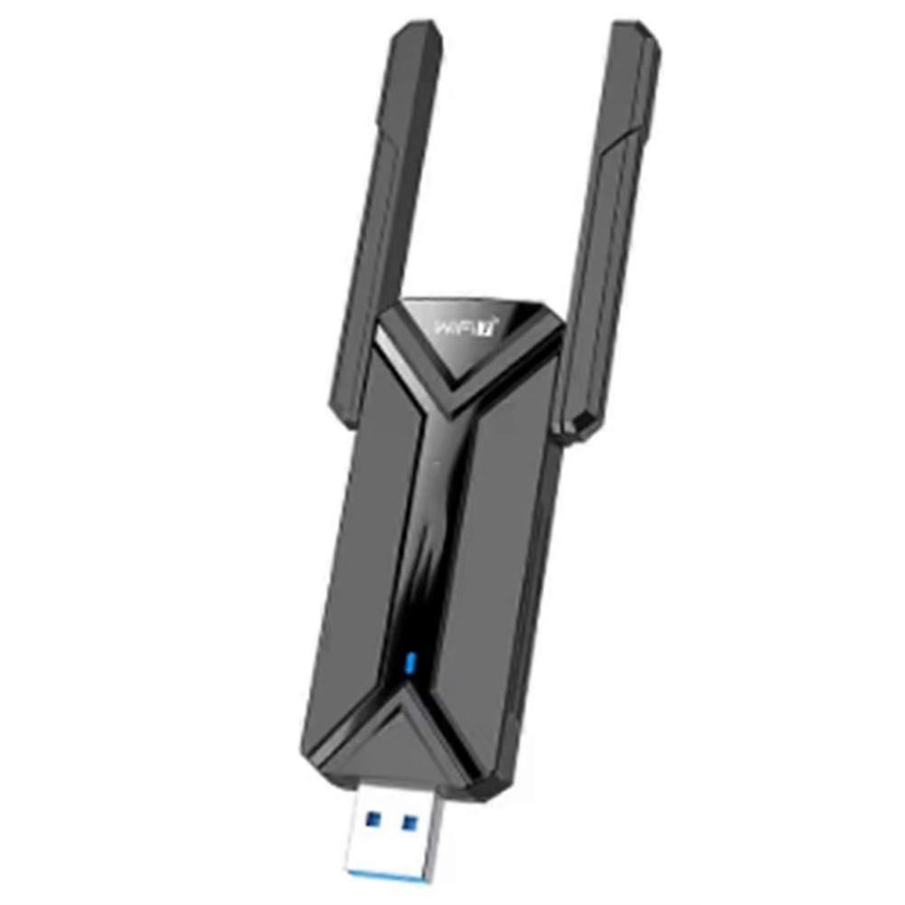 WiFi7 USB Adapter BE6500 WiFi Card 5G 6G USB3.0 Wireless Network Card USB Wifi 7 Adaptador AX5400 f