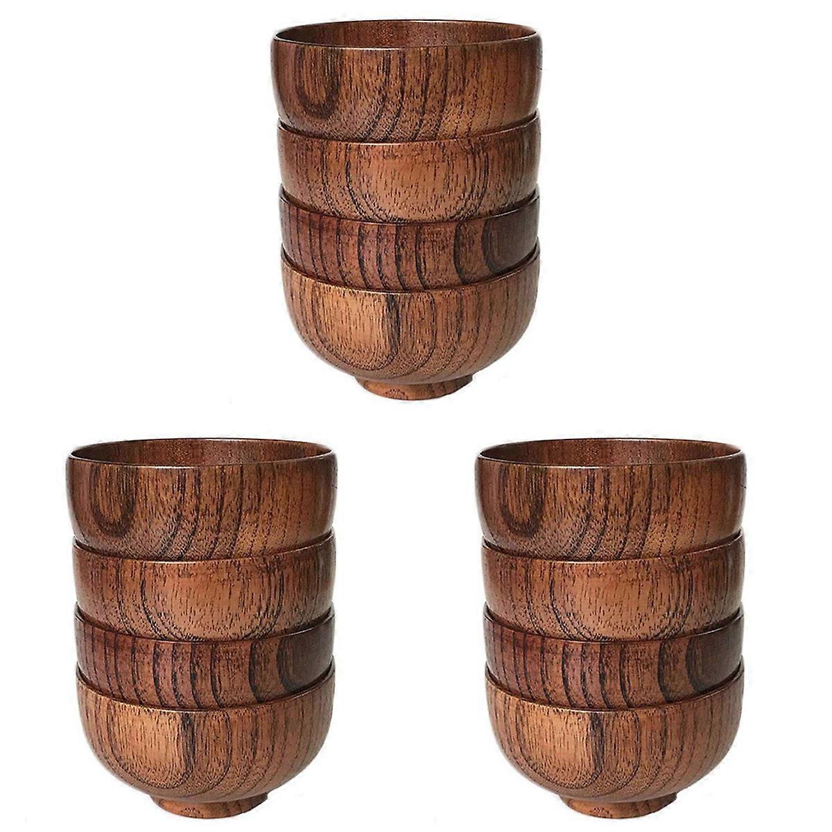 Jujube träskål diameter 10,5 cm x 6,5 cm (medium) 4-pack