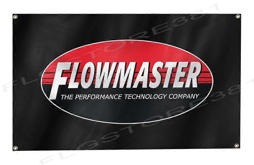 Flowmaster Banner Flag 3X5 Ft Exhaust Technology Drag Racing Flag Wall Decor FTRSE826