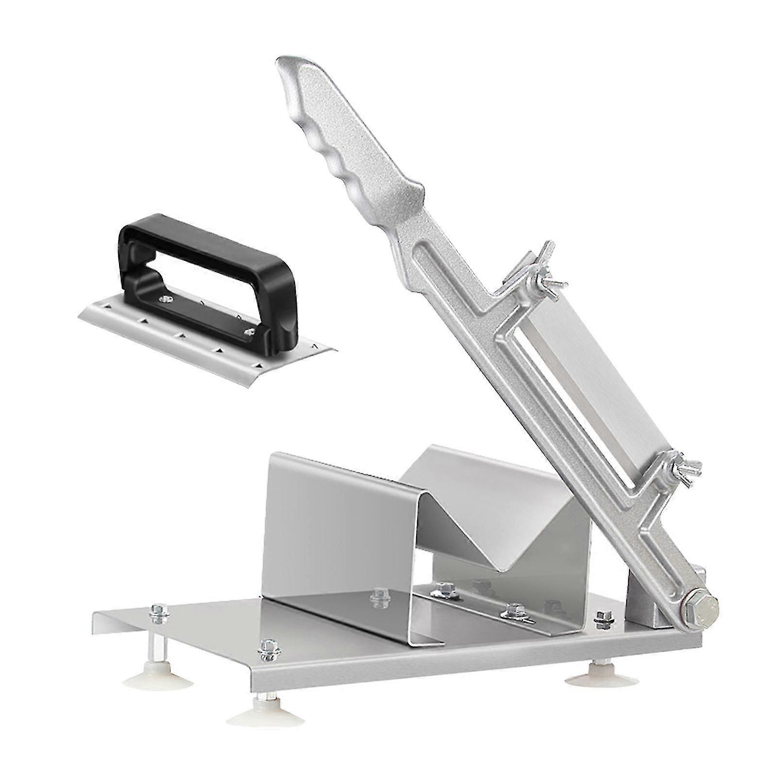 Manual Frozen Meat Slicer Stainless Steel Bacon Beef Cutter Thin Slicing