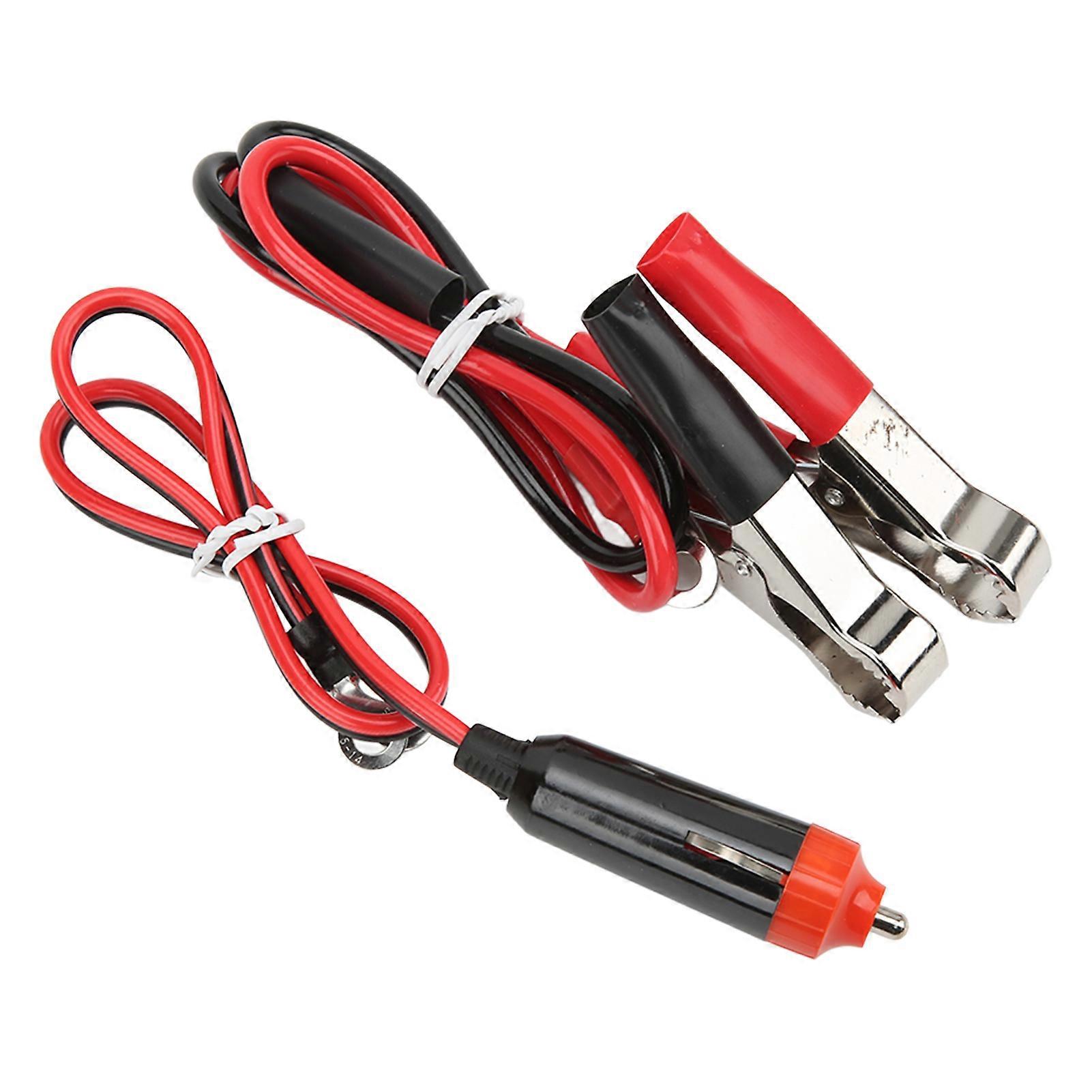 Red Power Inverter DC12V/24V Input to AC110V Outlets 420W Rated LCD Display Voltage Detection