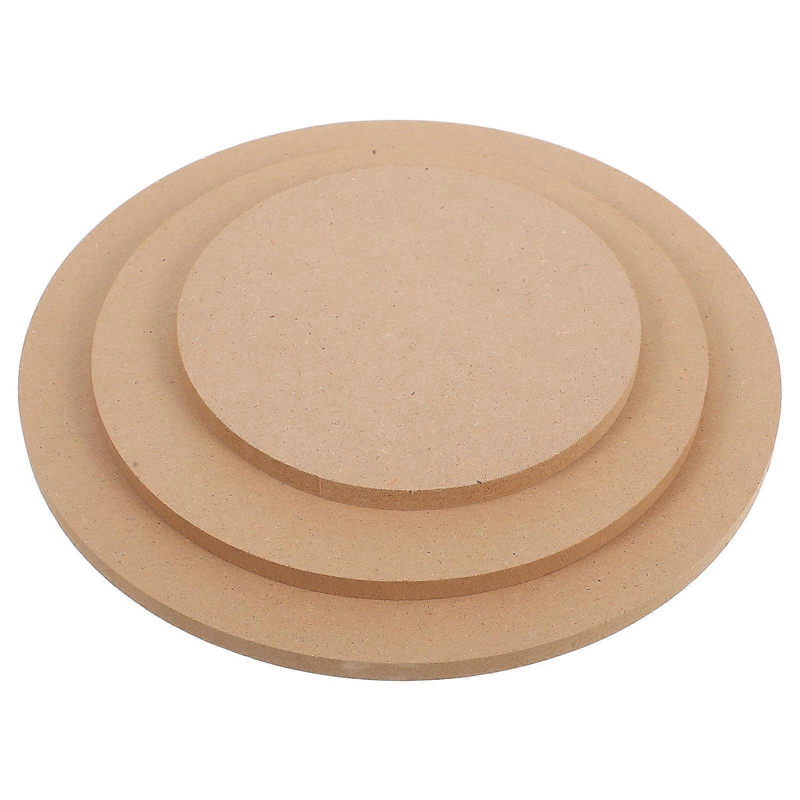Ceramics Tools Pottery Slip Molds Shaping Pottery Crafting Experience Circular 20.00X20.00X1.00CM High-Density Compressed Wood 3Pcs
