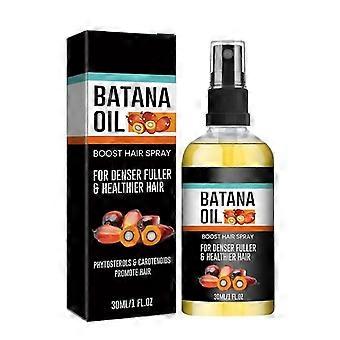 2025 30ml Batana Oil Boost Hair Spray Repair Damaged Spray Denser Fuller Hair Spray