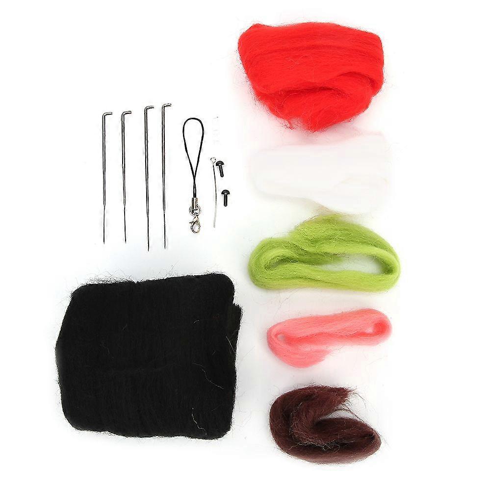 2025 Latest Model Needle Felting Starter Kit Animal Doll Shape Craft DIY