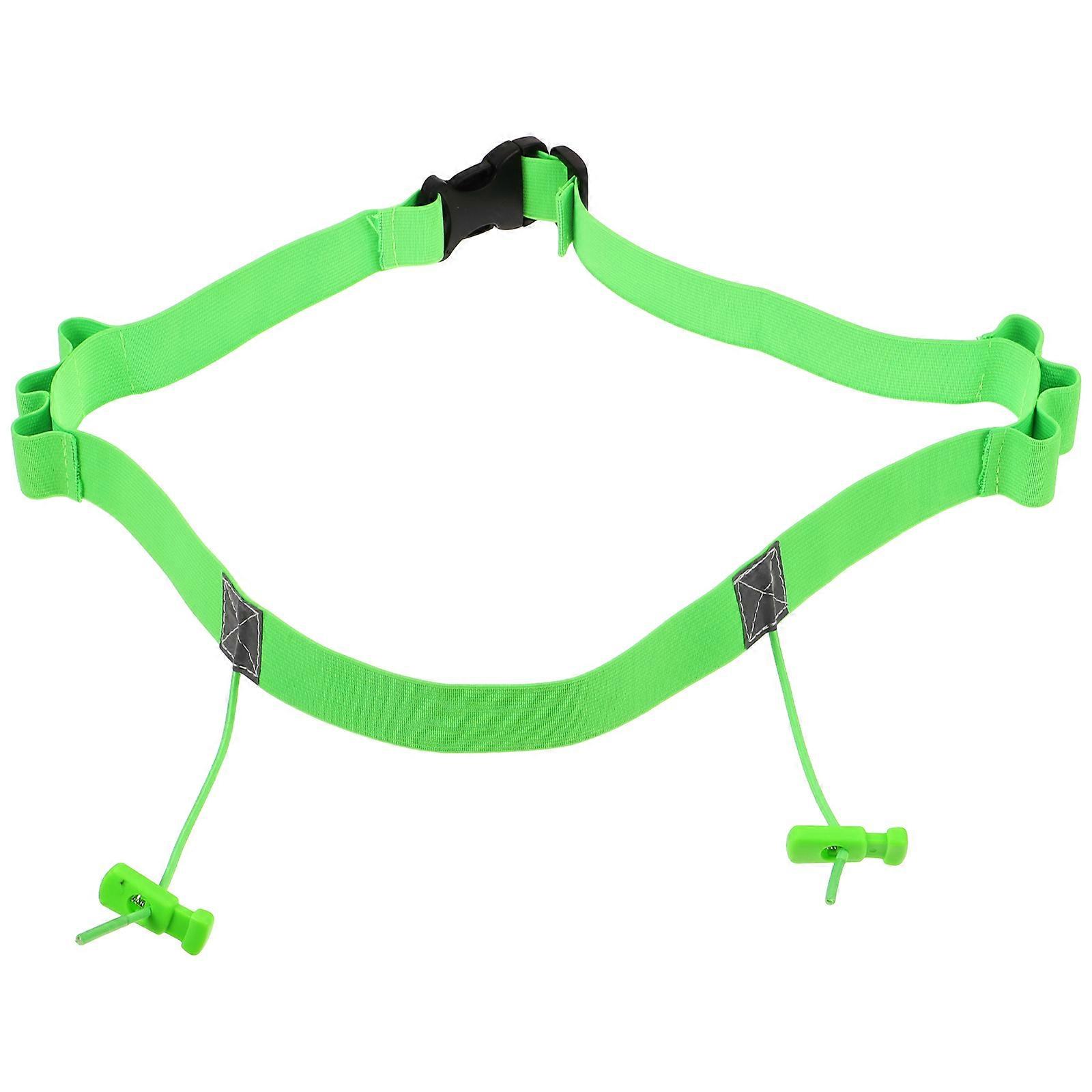 Durable Running Race Belt with Wear Resistant Waistband and Energy Storage Slot for Training and Competitions