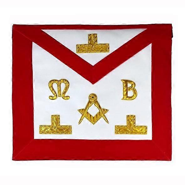 Masonic Hand Embroidered Bullion & Wire Made Master Mason Apron