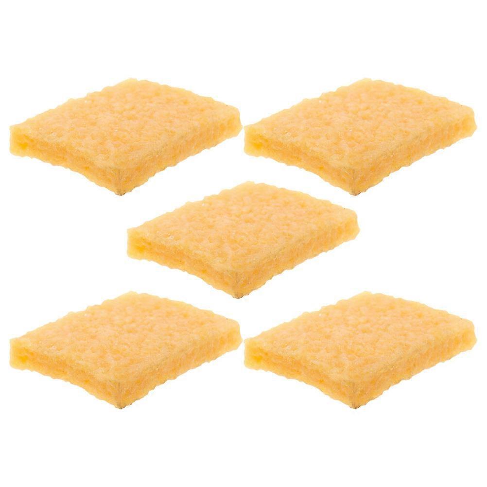 Compact Skateboard Cleaning Tool Sand Paper Cleaner Block For Grip Tape Maintenance Dust Removal 5.00X3.50X1.00CM 5Set