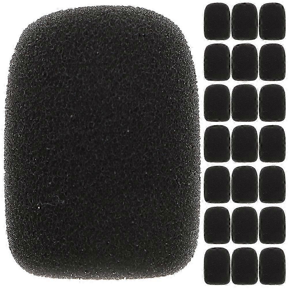 24pcs couvercle de microphone couvercle de micro pare-brise de scène microphone accessoire de couverture.