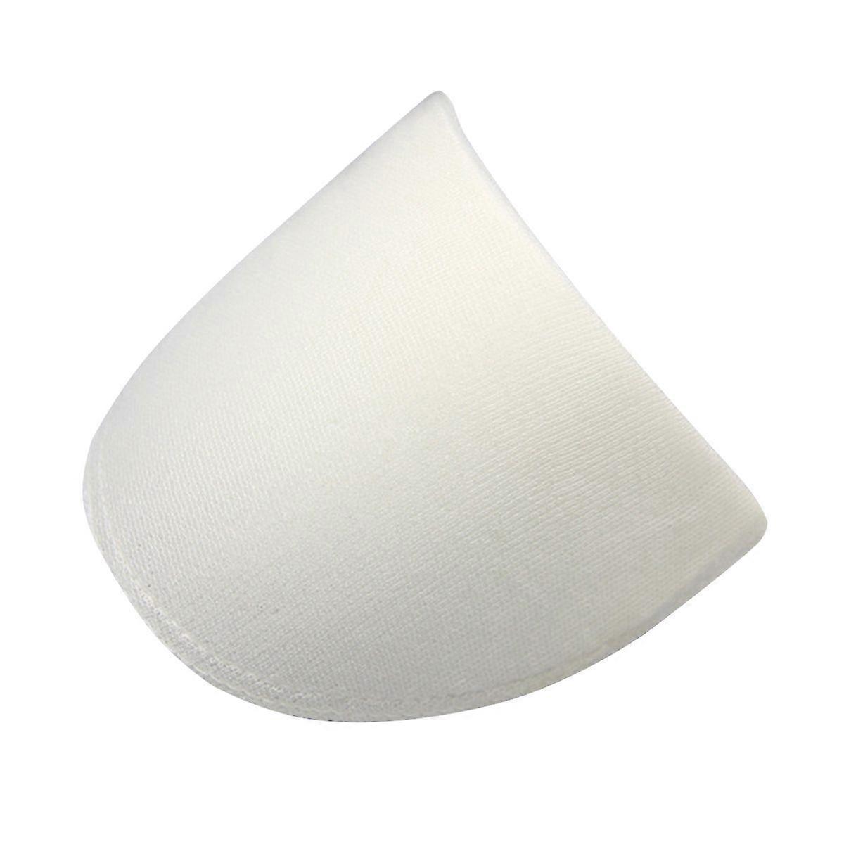 20 Pair Practical Shoulder Pads Convenient Sewing Sponge Pads Useful Shoulder Pad for Blazer Clothes (White, 8x13.5x1cm)