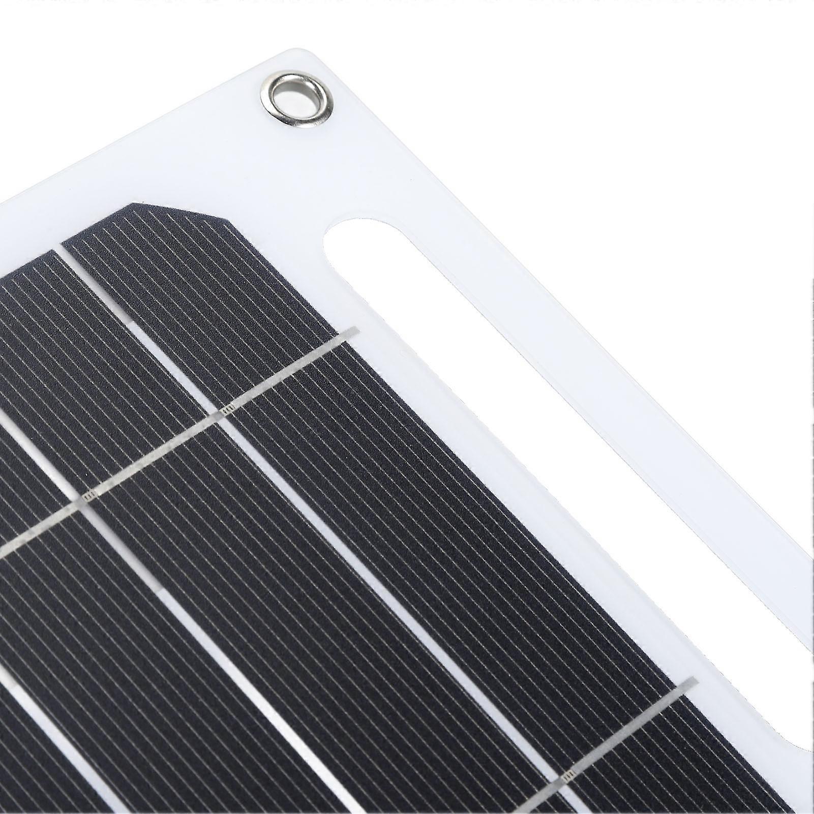 Portable 6W USB Solar Panel Charger, High Efficiency Monocrystalline for Devices