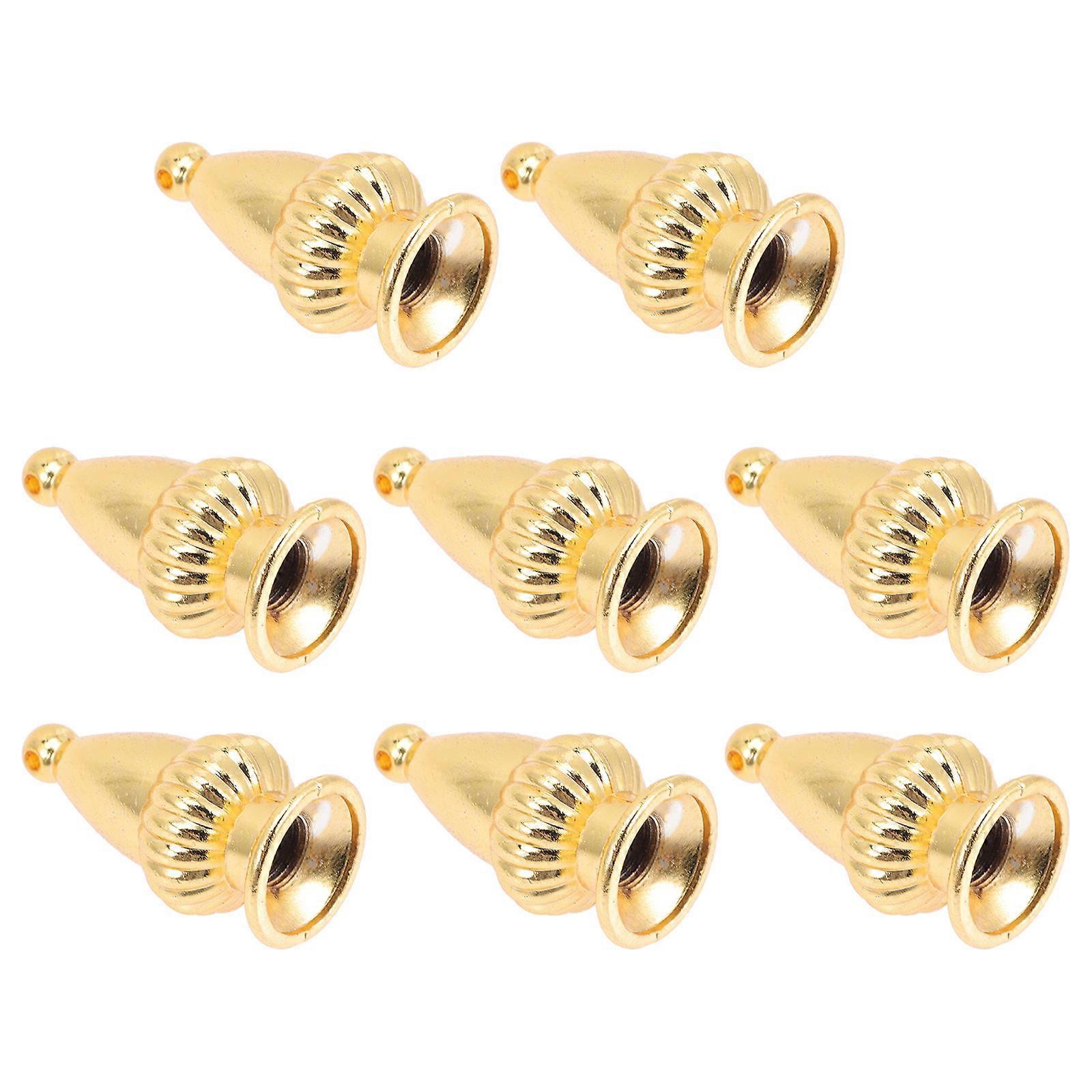 Lamp Finials Light Knob Screw Cap For Floor Lamp Table Lamp Elegant Zinc Alloy Decoration 8Pcs