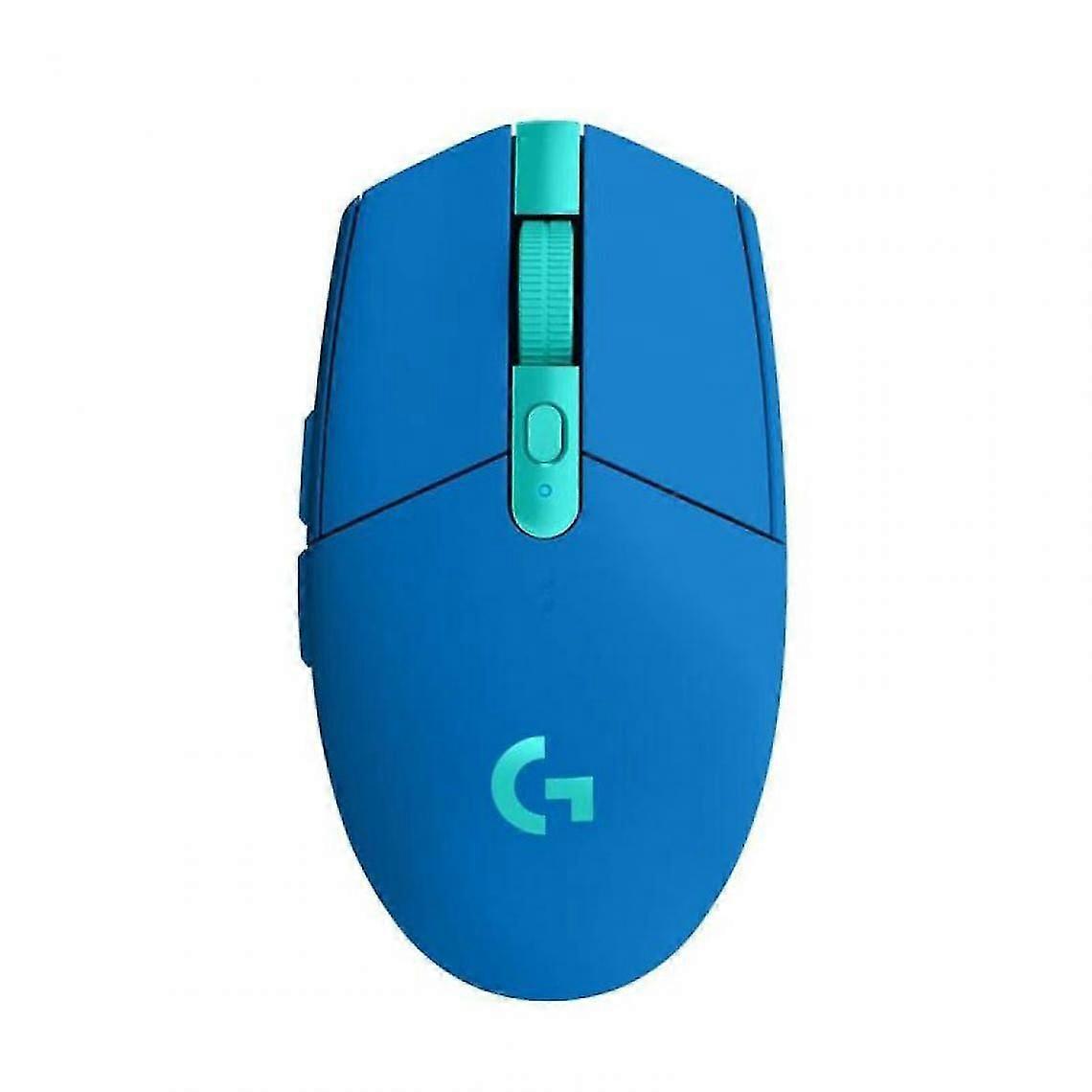 2.4g Wireless Mouse Ergonomic Mouse Hero Engine 12000dpi | Mouse (blue)