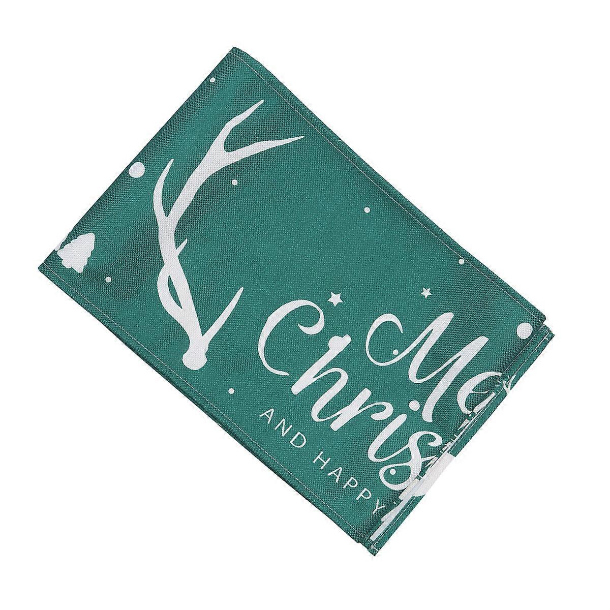 Festival Table Linen Dark Green Table Cloth Party Decorations Home Decoration Parties 1Pack