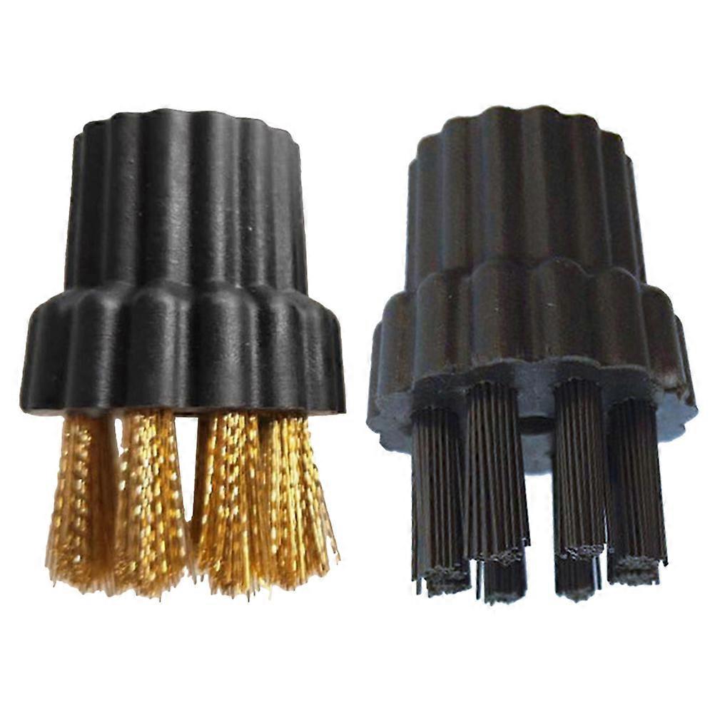 Multipurpose Cleaning Machine Brush Head for Home Use Made of Metal and Plastic Assorted Color (M8 Size)