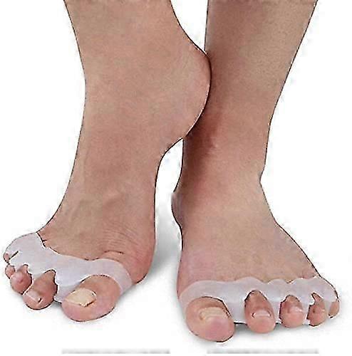 Gel Toe Separators for Bunion Correction - Comfortable Straighteners for Dancers & Runners