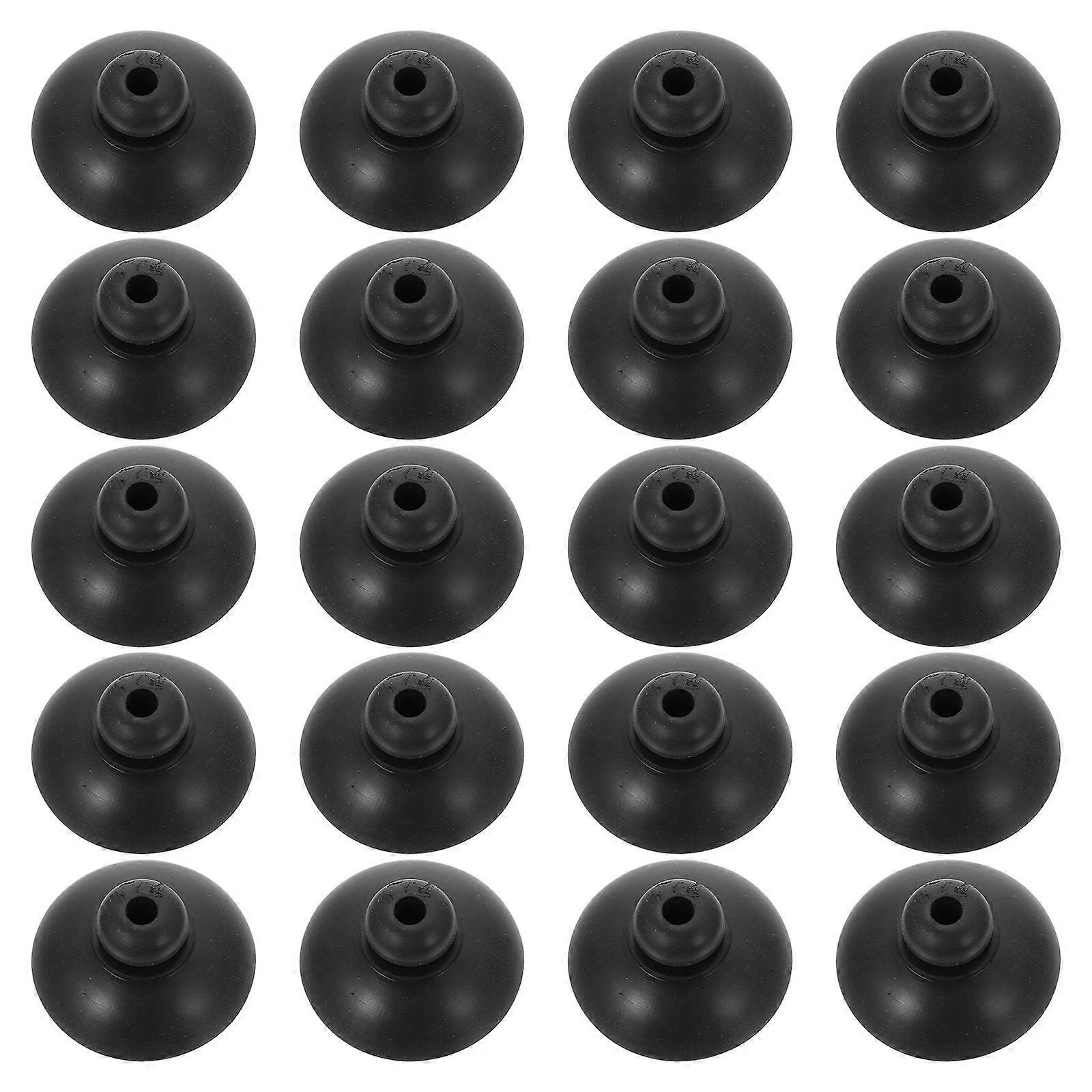 Air Pumps For Aquariums Suction Cup Round Surface Attachment 20Pcs