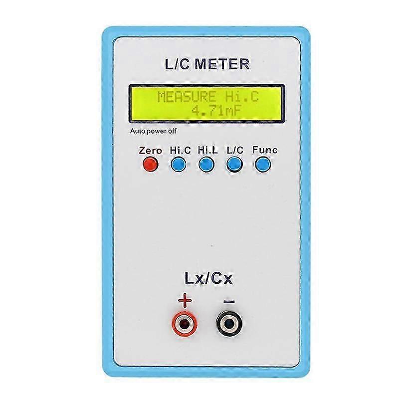 LC-200A Handheld Inductor&Capacitor Digital LCD Capacitance Inductance Meter LC Meter 1PF-100MF 1UH-
