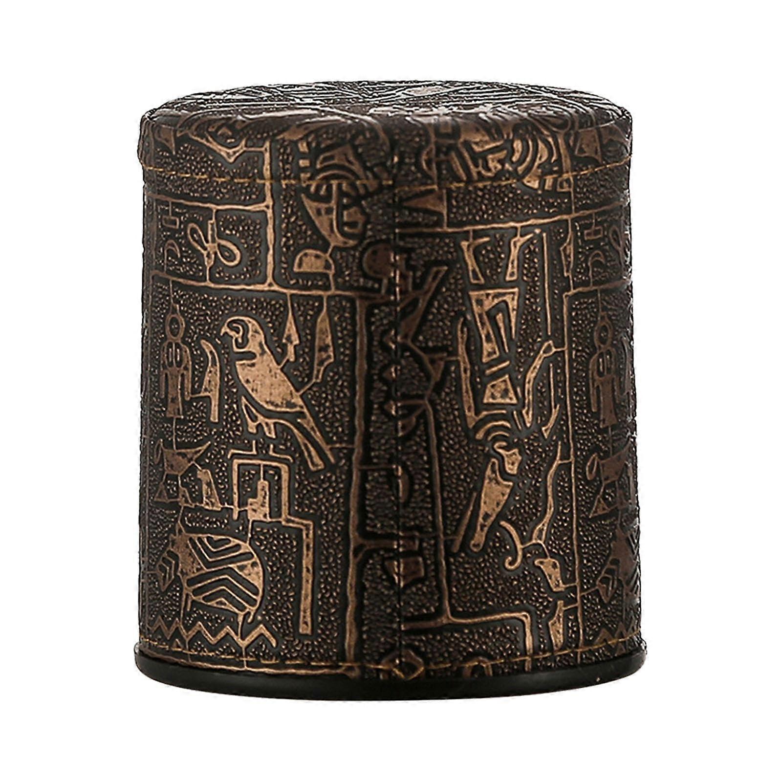 PU Dice Cup, Professional Durable Dice Shaker for Game Bar, KTV, and Party Supplies, Large Size, PU Material