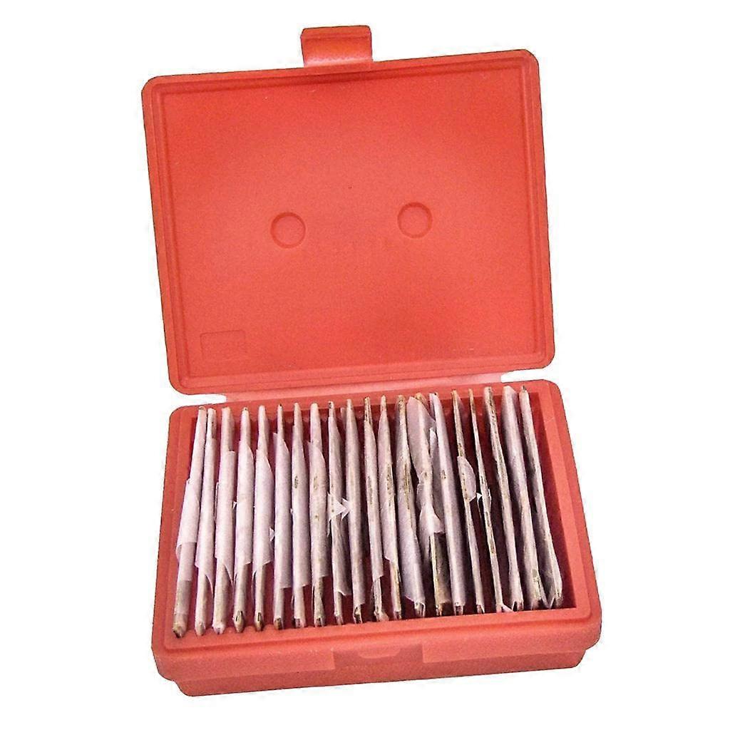 "Steel Parallel Set 40 Pieces 1/32 Inch x 15.2 cm Hardened Precision Machine Tools Multi-Colored"