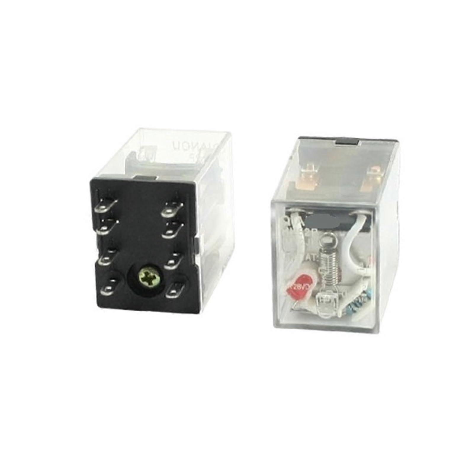 5 pieces HH52P AC 220/240 V 50/60 Hz DPDT 2NO 2NC 8pole power relay