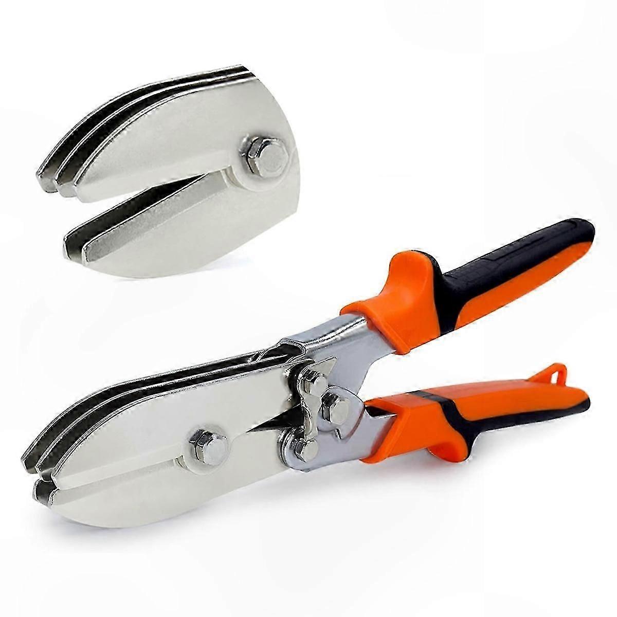 5-Blade Hand Tool for Sheet Metal Duct Crimping