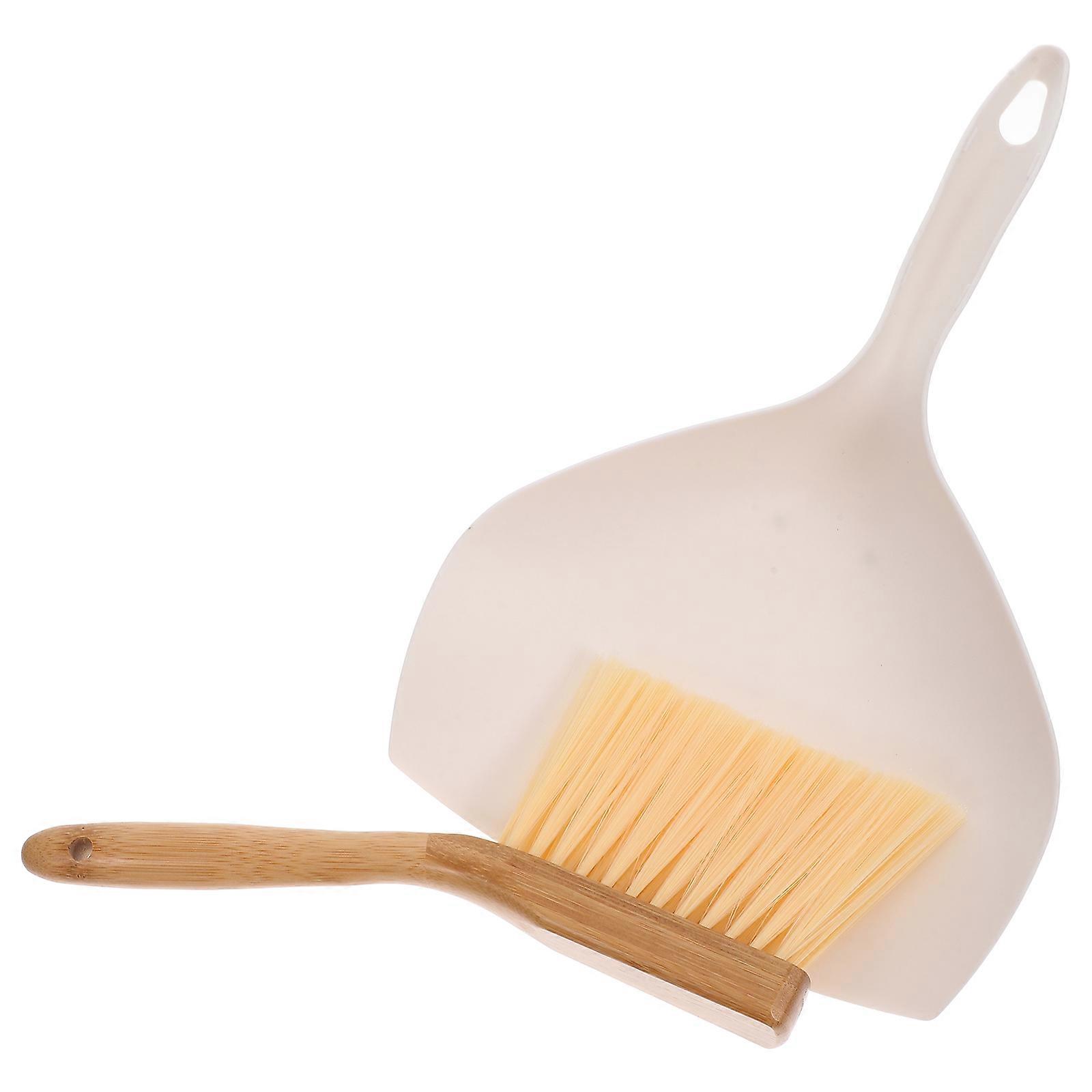 Desktop Cleaning Broom Set Mini Broom And Dustpan Set 1 Set Assorted Color Practical Tool For Household Users At Home Cleaning