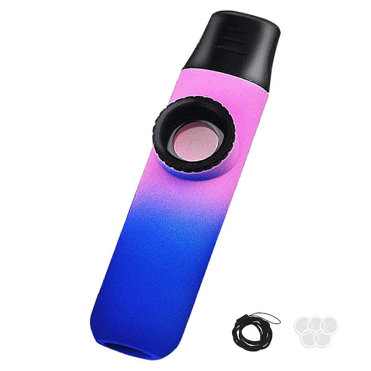 Small Kazoo Flute Easy to Learn British Musical Instruments with Lanyard for Guitar Ukulele Violin