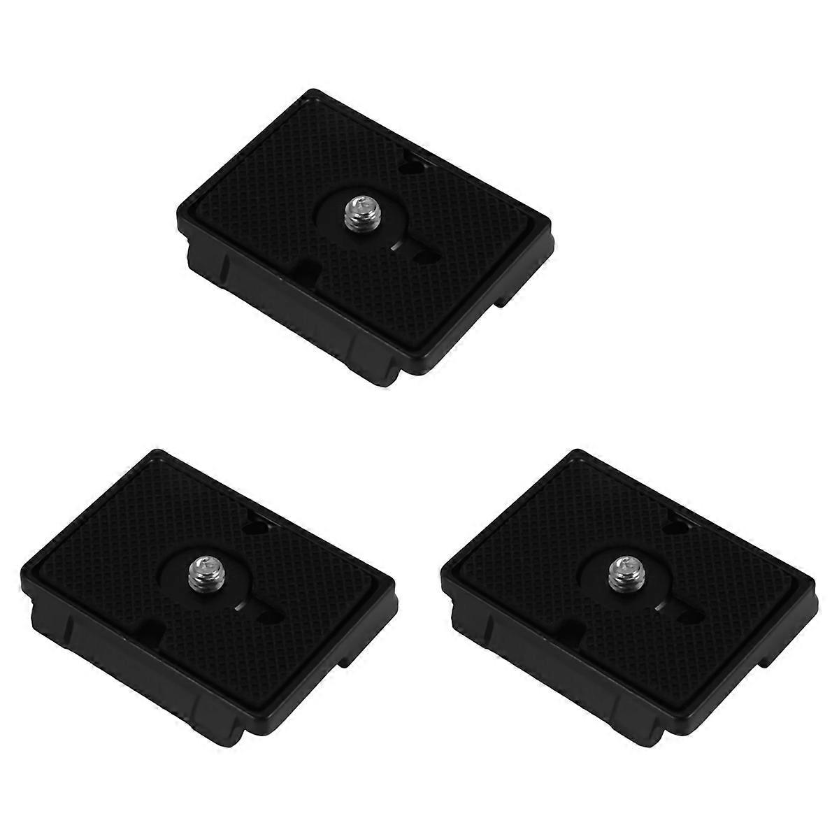 3X Quick Release Plate 1/4 Inch Screw Fit for Bogen 3157N 200PL-14 3030 3130