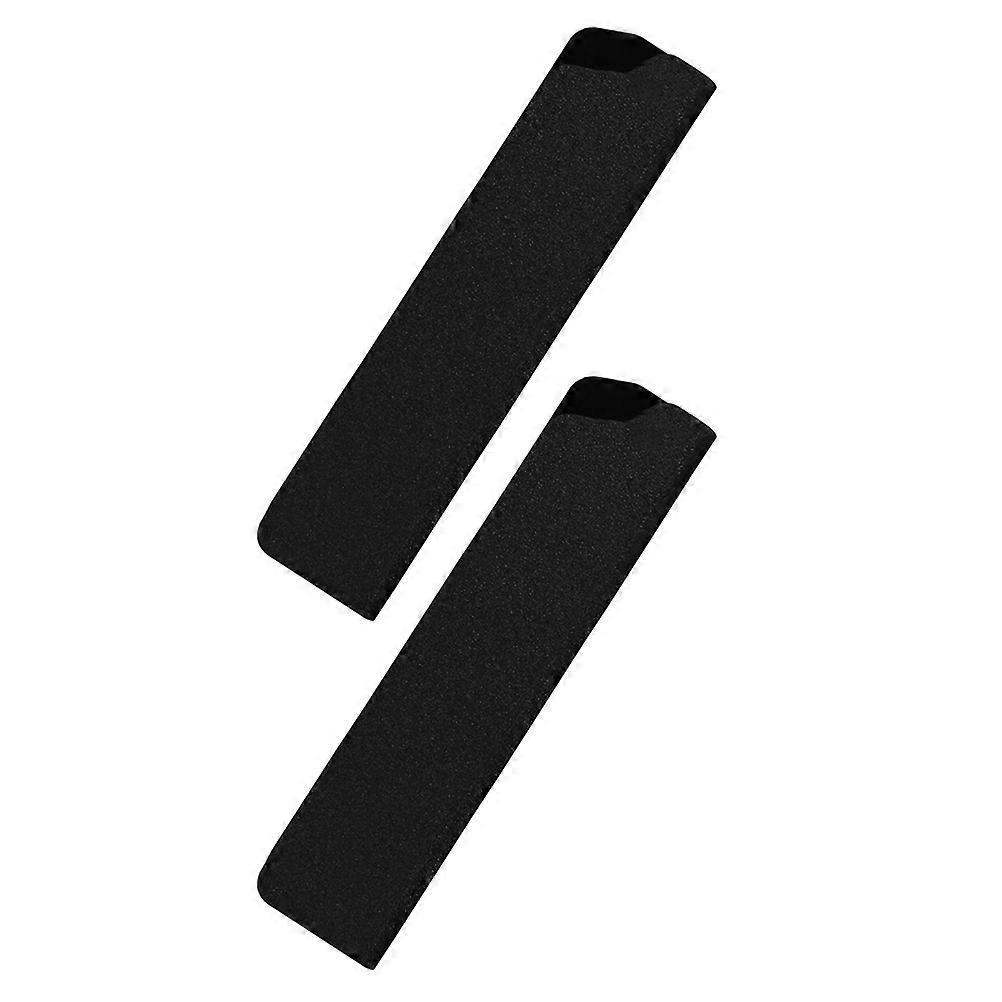Black Flocking Sheathes for Protection Travel Guard with Compact Size 2 Pieces