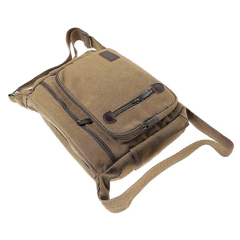 Canvas Shoulder Bag for Men, Functional Design, Perfect for