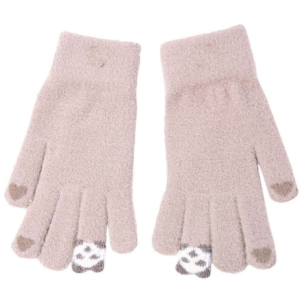Touchscreen Compatible Gloves, Cozy and for Cold Weather, Stylish Pattern