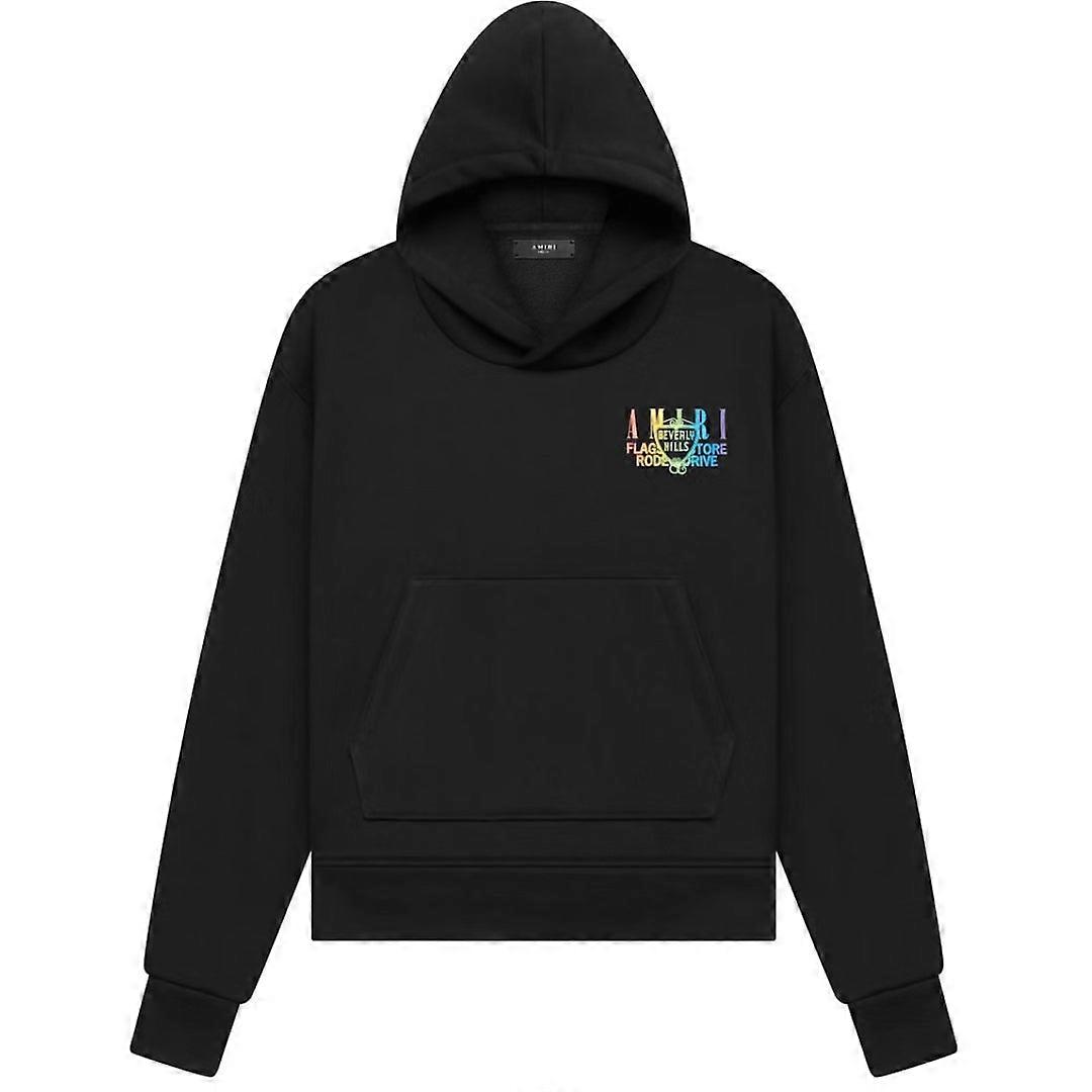 Amiri XO Beverly Hills Black Hoodie