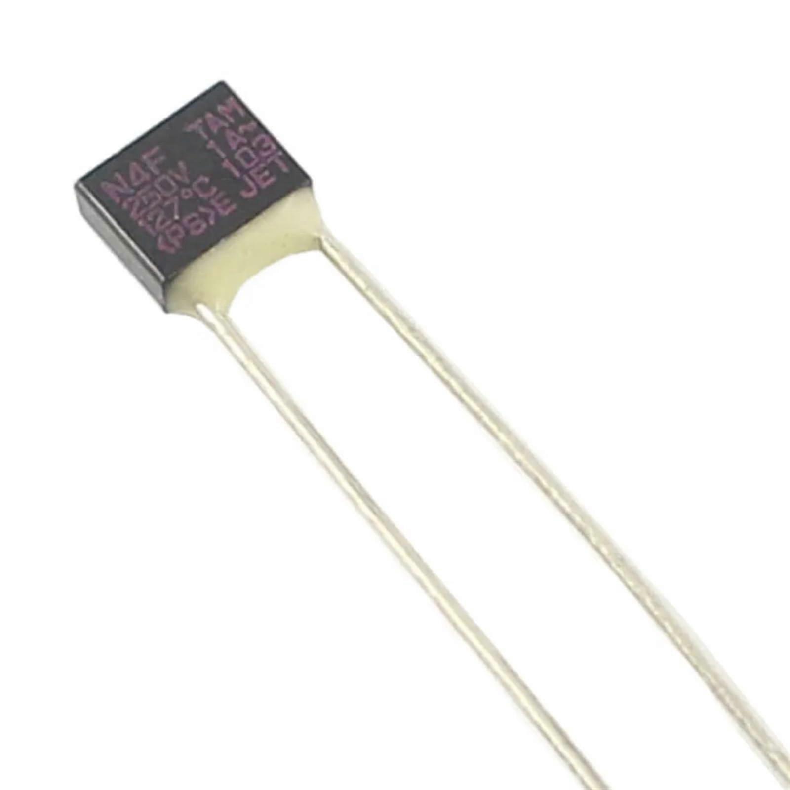 N4F N6F Temperature Switch 127C 139C 1A 250V Black Square RH 5 Pieces