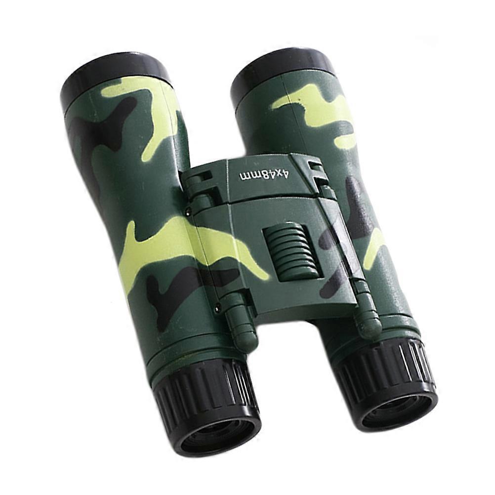 Portable Kids Telescope Binoculars Outdoor Observation Green Handheld Function 1Pcs
