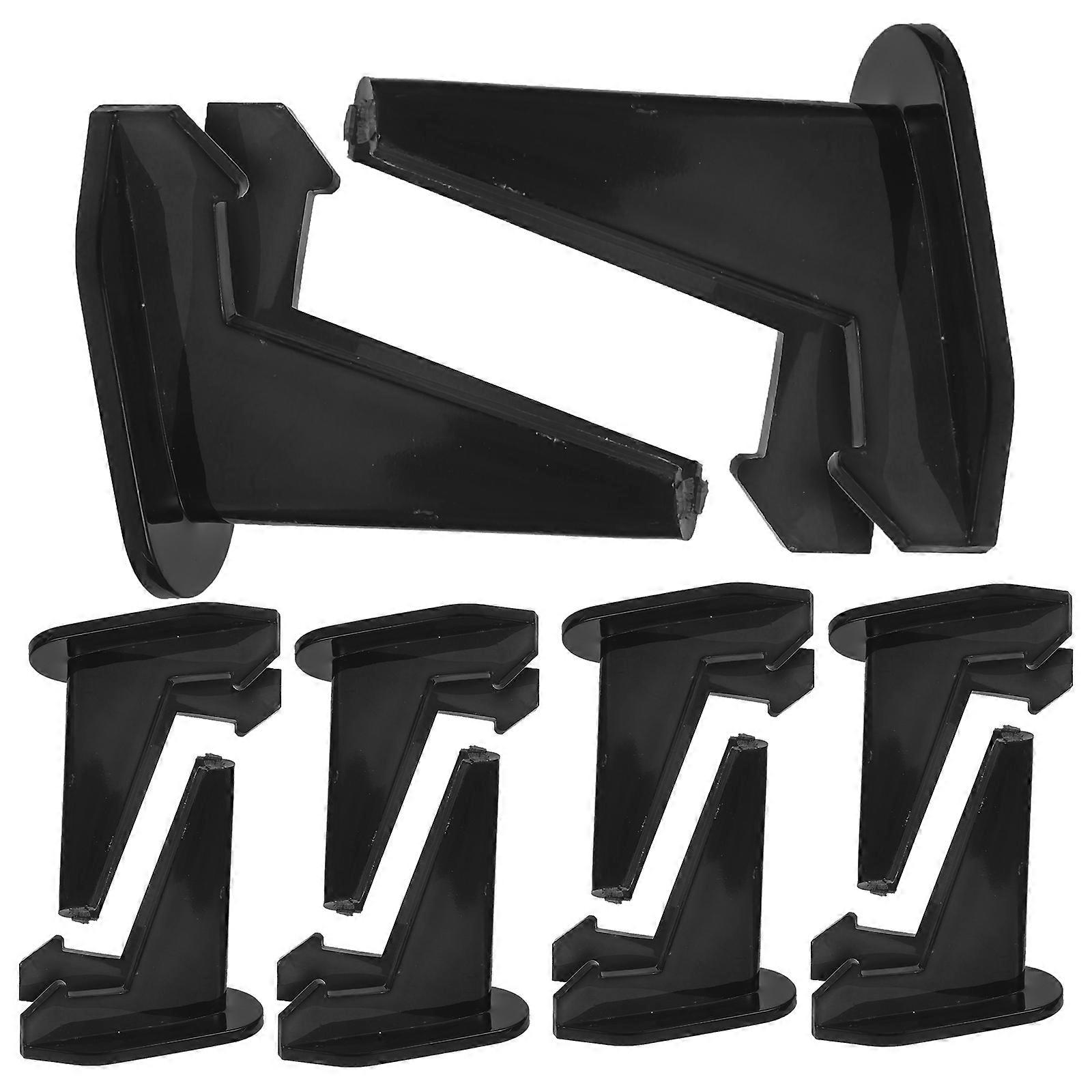Acrylic Display Stand for Photos Artwork and Collectibles Black Small Size 3.94x2.76 Inches