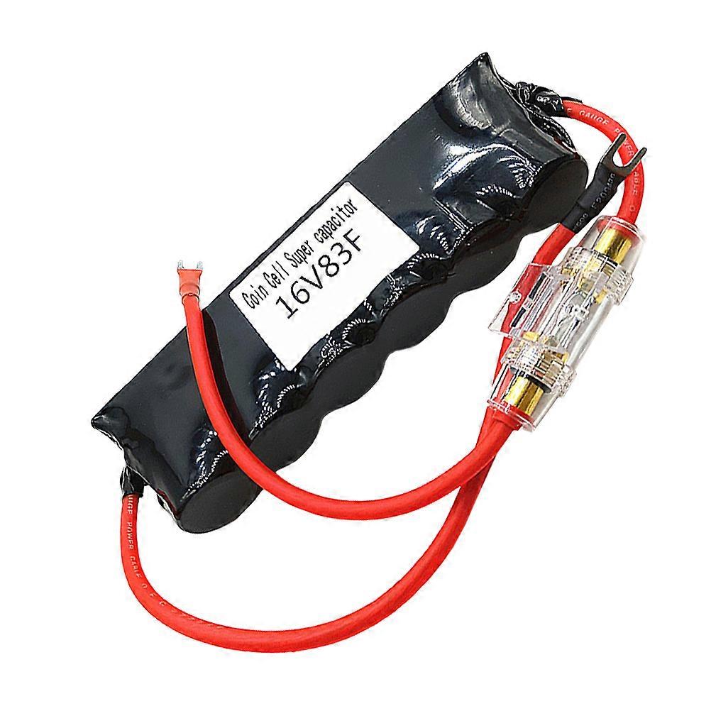 Car Rectifier For Vehicle Engine Performance Enhancement Black 21.6X6.9Cm 1Pack Reduce Interference