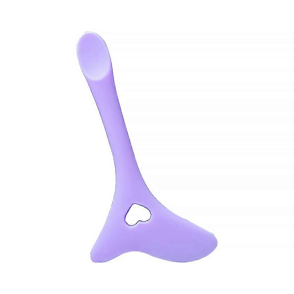 Multi-function Eyeliner Aid Tool For Eye Makeup Application Silicone Violet 1Pcs