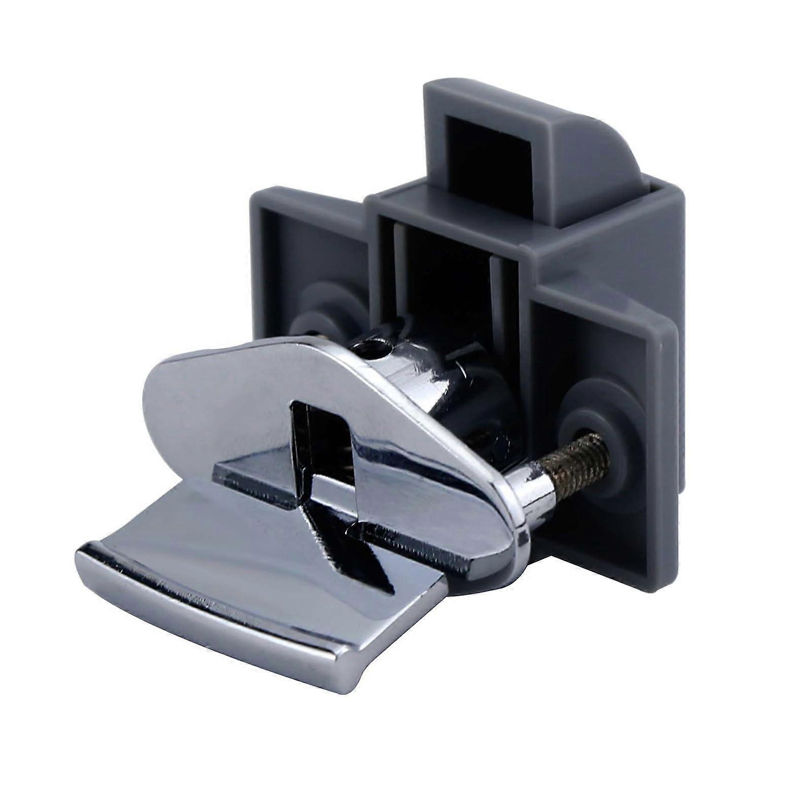Modern Simple Keyless Push Cabinet Lock Keyless Latch Door Catches for Cars and Boats Easy to Operate